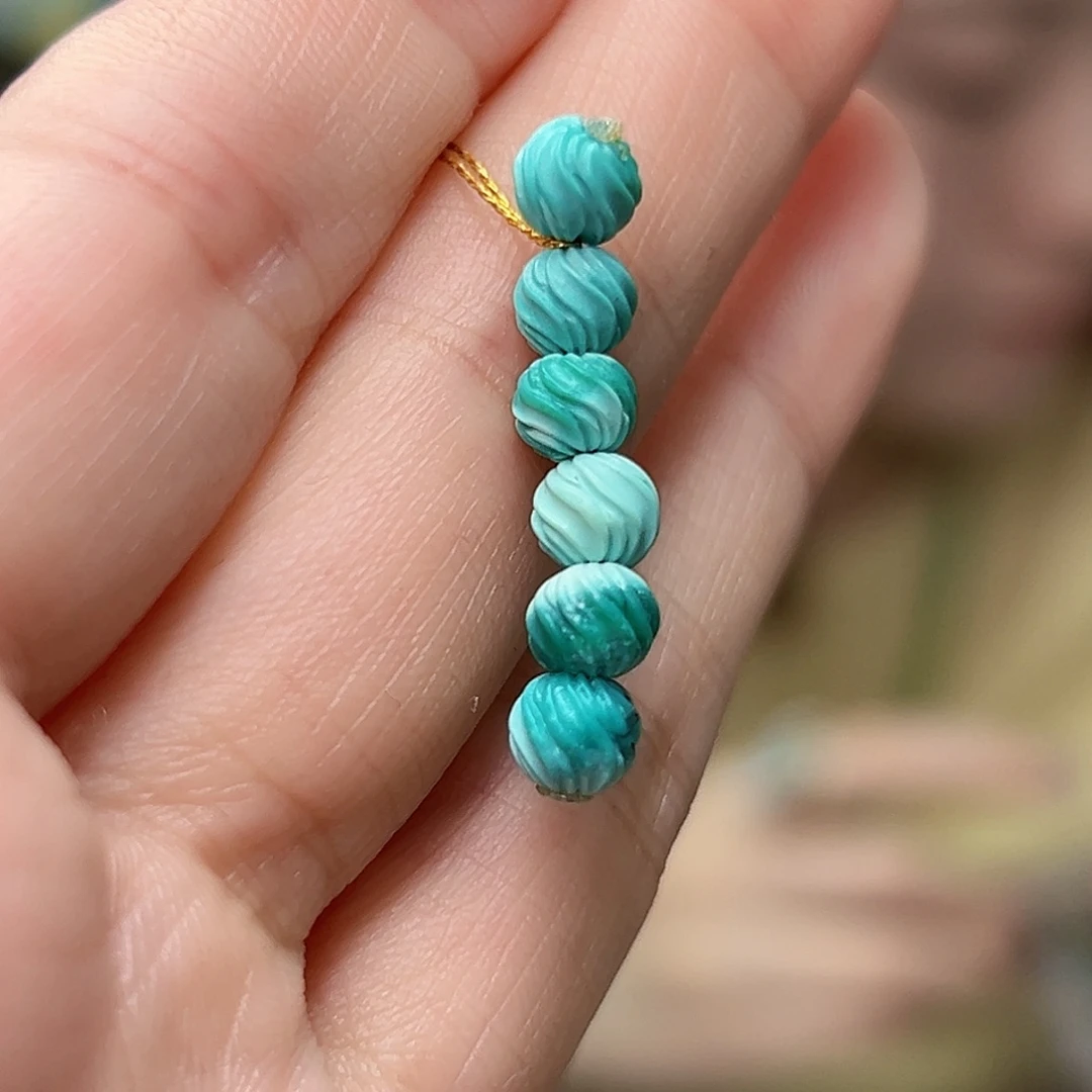 绿松石珠宝奇石未镶嵌