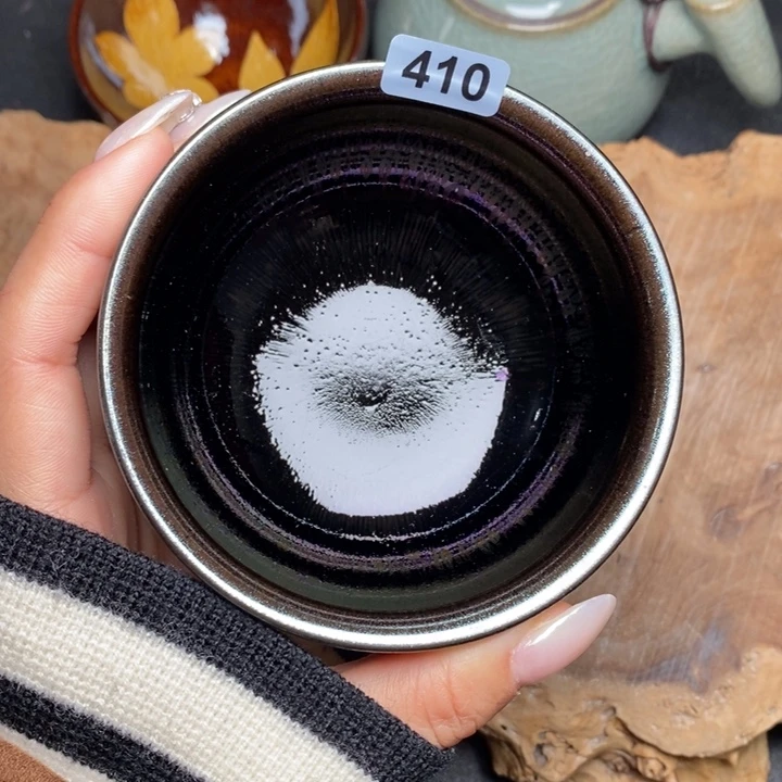 茶盏建窑建盏主人杯410微瑕