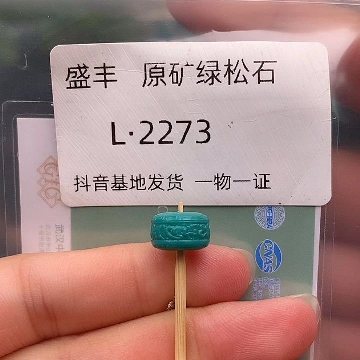 绿松石未镶嵌珠宝奇石10.0✖️6.4