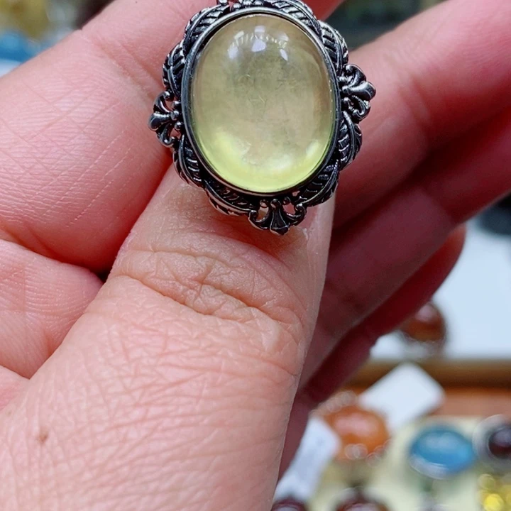 水晶戒指未镶嵌水晶