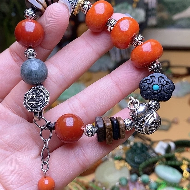 翡翠手链未镶嵌w*x手链