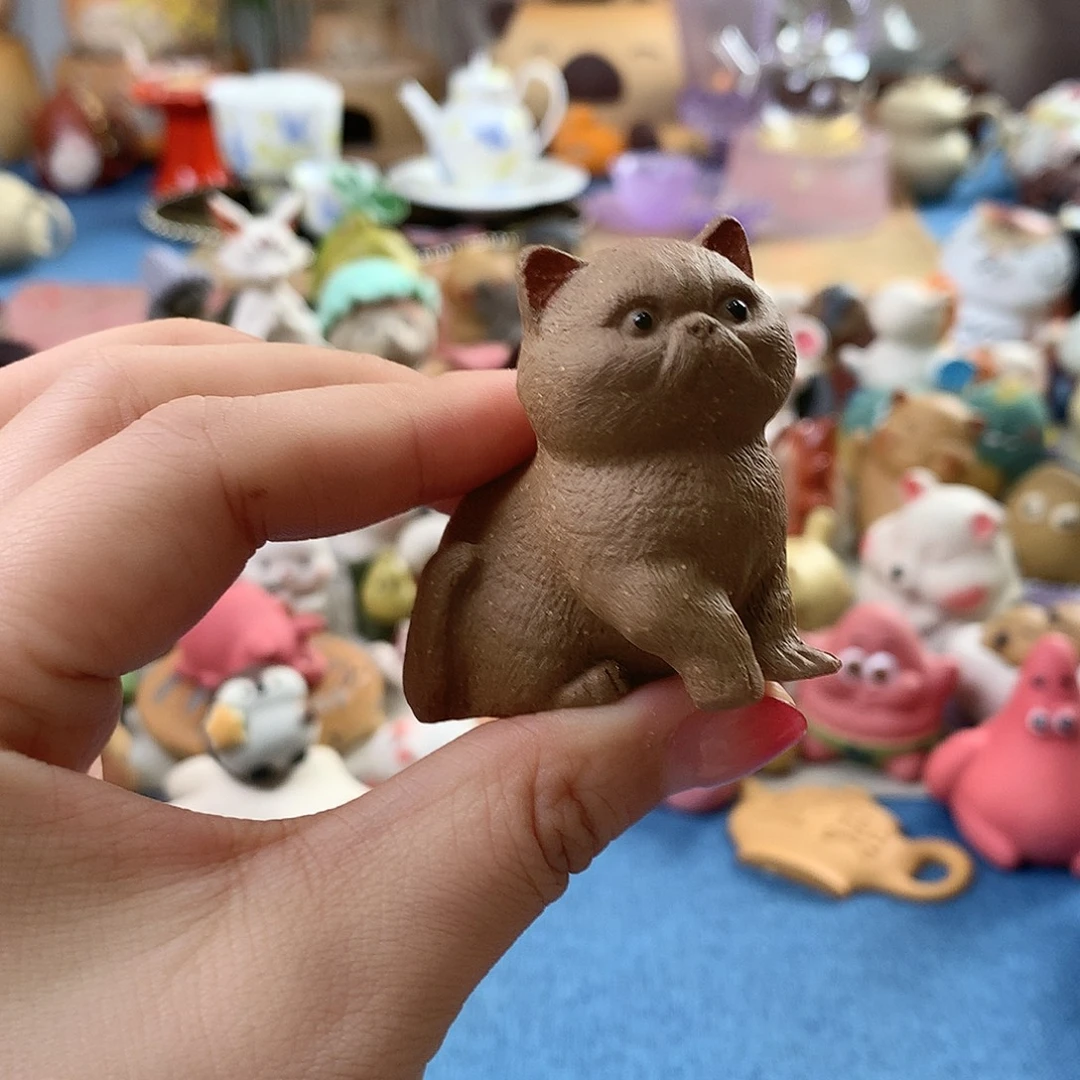 茶宠紫砂手工制作