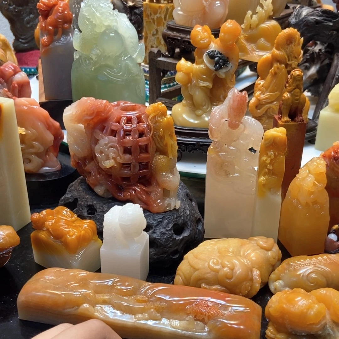寿山石印石困*～福利品