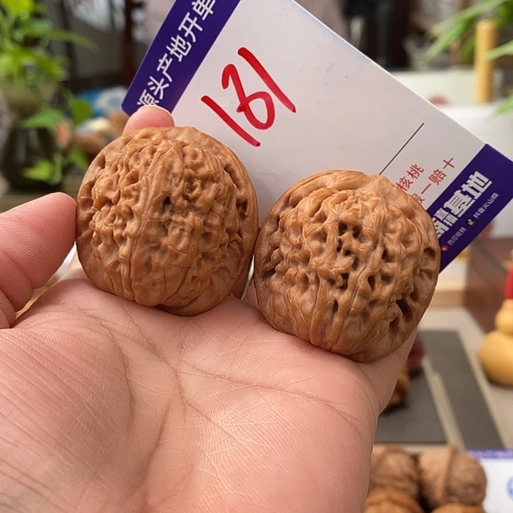 把件文玩核桃39全品莲花181号
