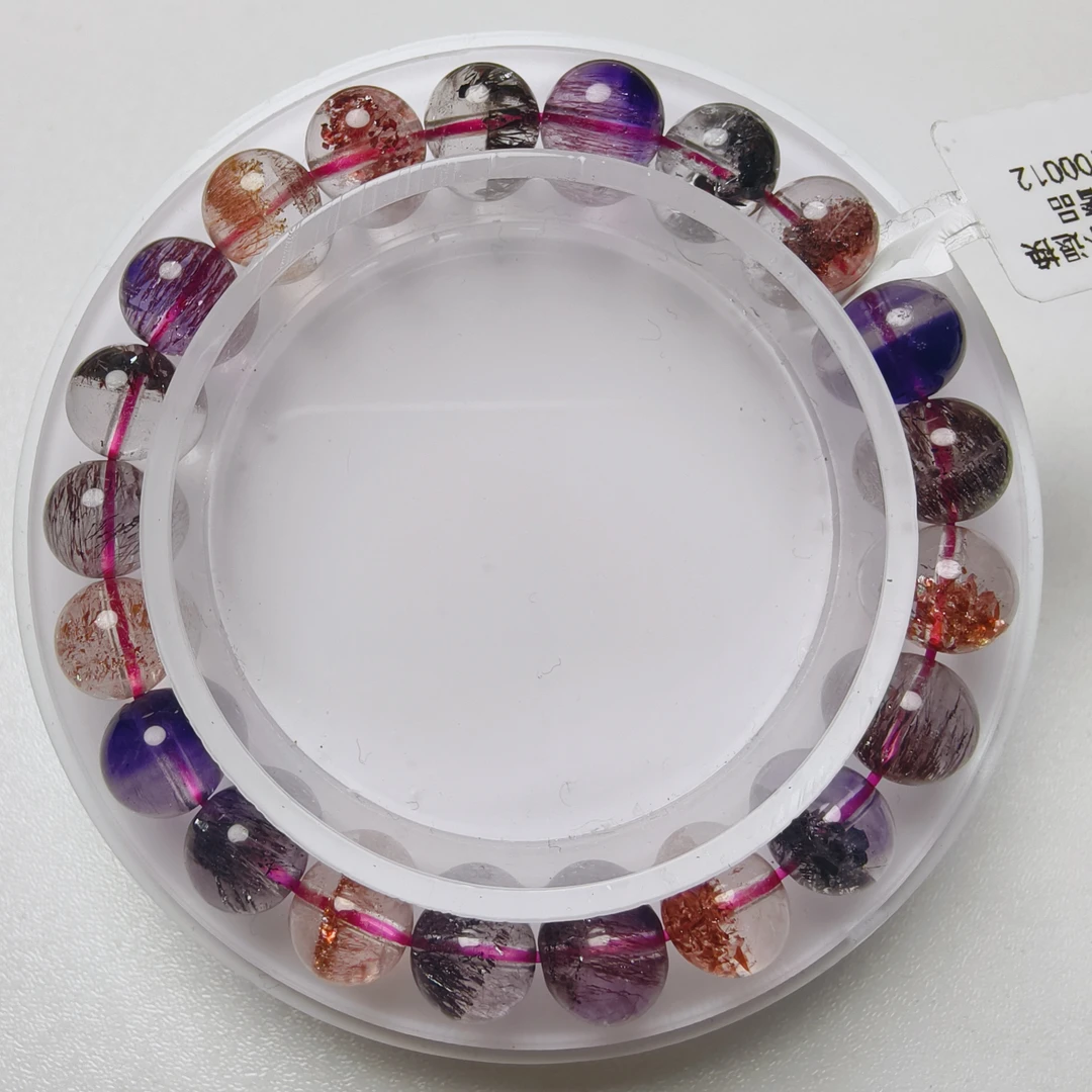 全净橘红稀有色黑加仑超七水晶约8m+改线撕毁标签不退换