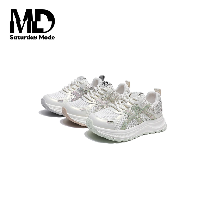 SATURDAYMODE透气老爹鞋增高TZ厚底时尚休闲百搭2112E12