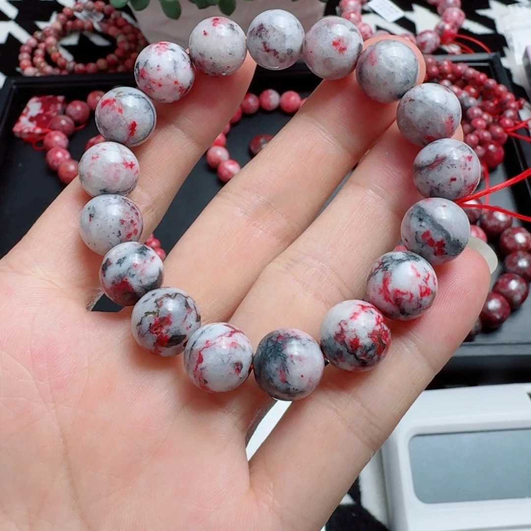 天然辰砂天然原石卡12➕44克