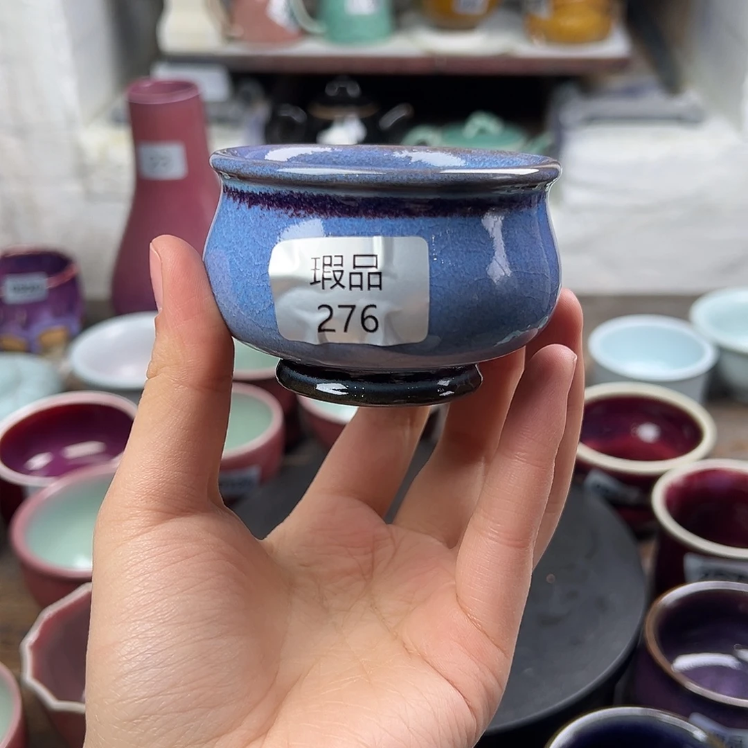 摆件陶窑口自销原矿钧瓷