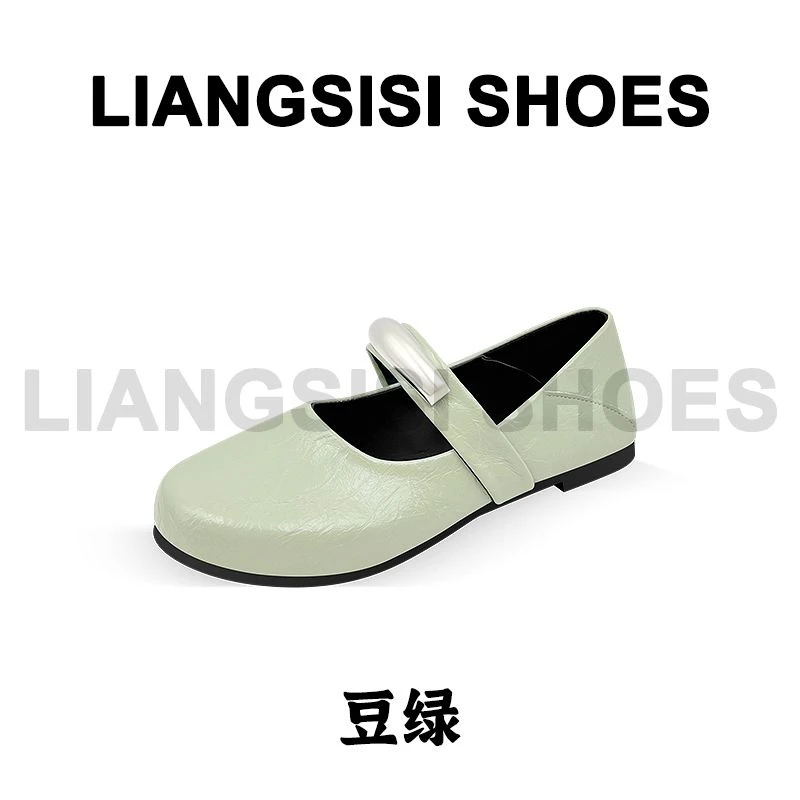 梁思思SHOES【玛丽珍】高级感气质网红包头玛丽珍女鞋-C-6