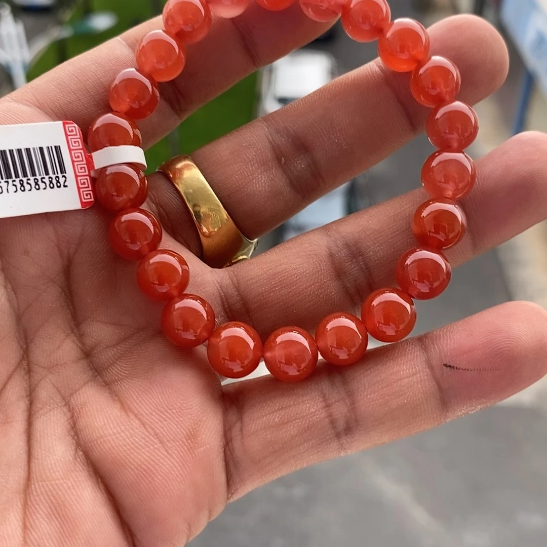 未镶嵌手链南红玛瑙