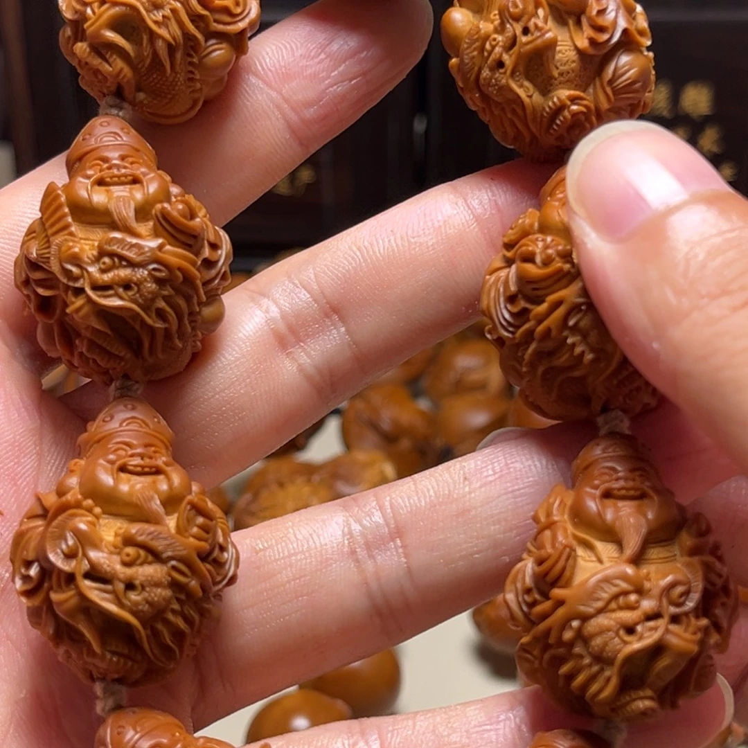 游***0橄榄核手串橄榄核