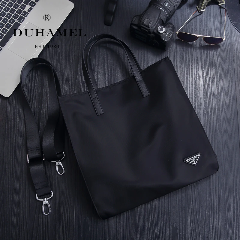 直播间73号-161230男士手提包尼龙布休闲背包单肩斜挎包包公文包