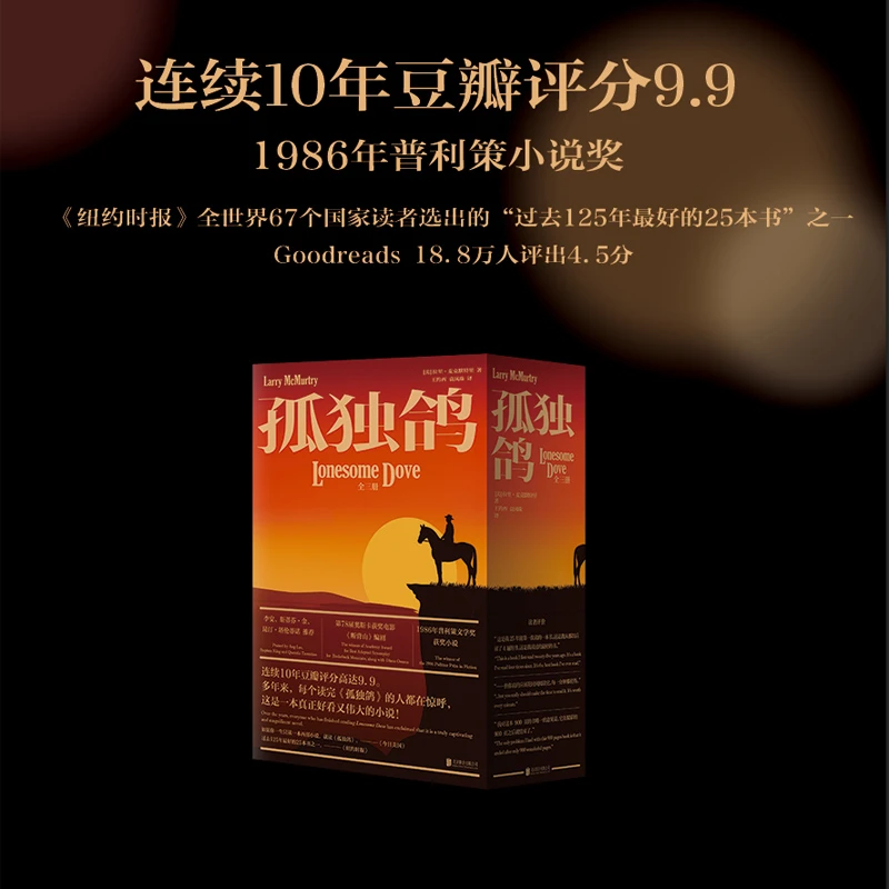 瑕疵 孤独鸽：全三册（豆瓣连续十年评分高达9.9分！普利策小说奖！