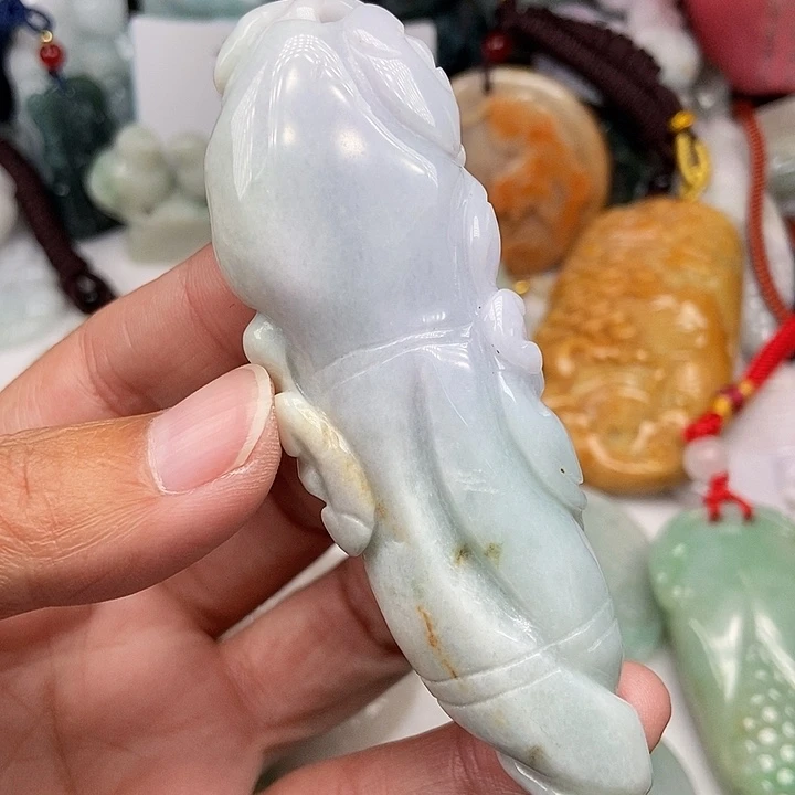 未镶嵌挂件翡翠翡翠手l