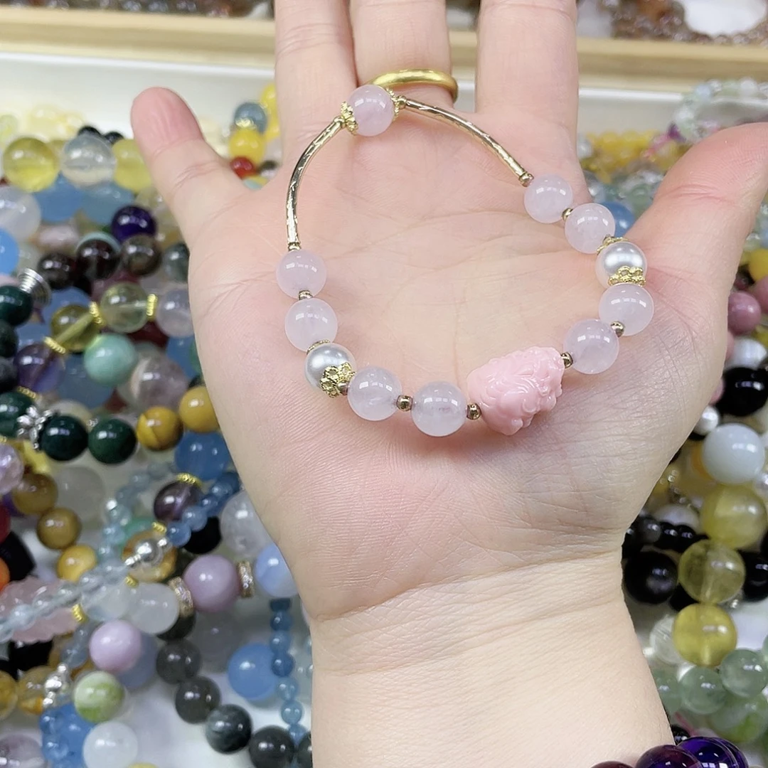 手链未镶嵌水晶天然水晶手串