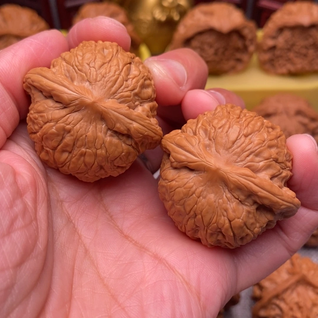 文玩核桃把件毕业精品乾隆磨38尺