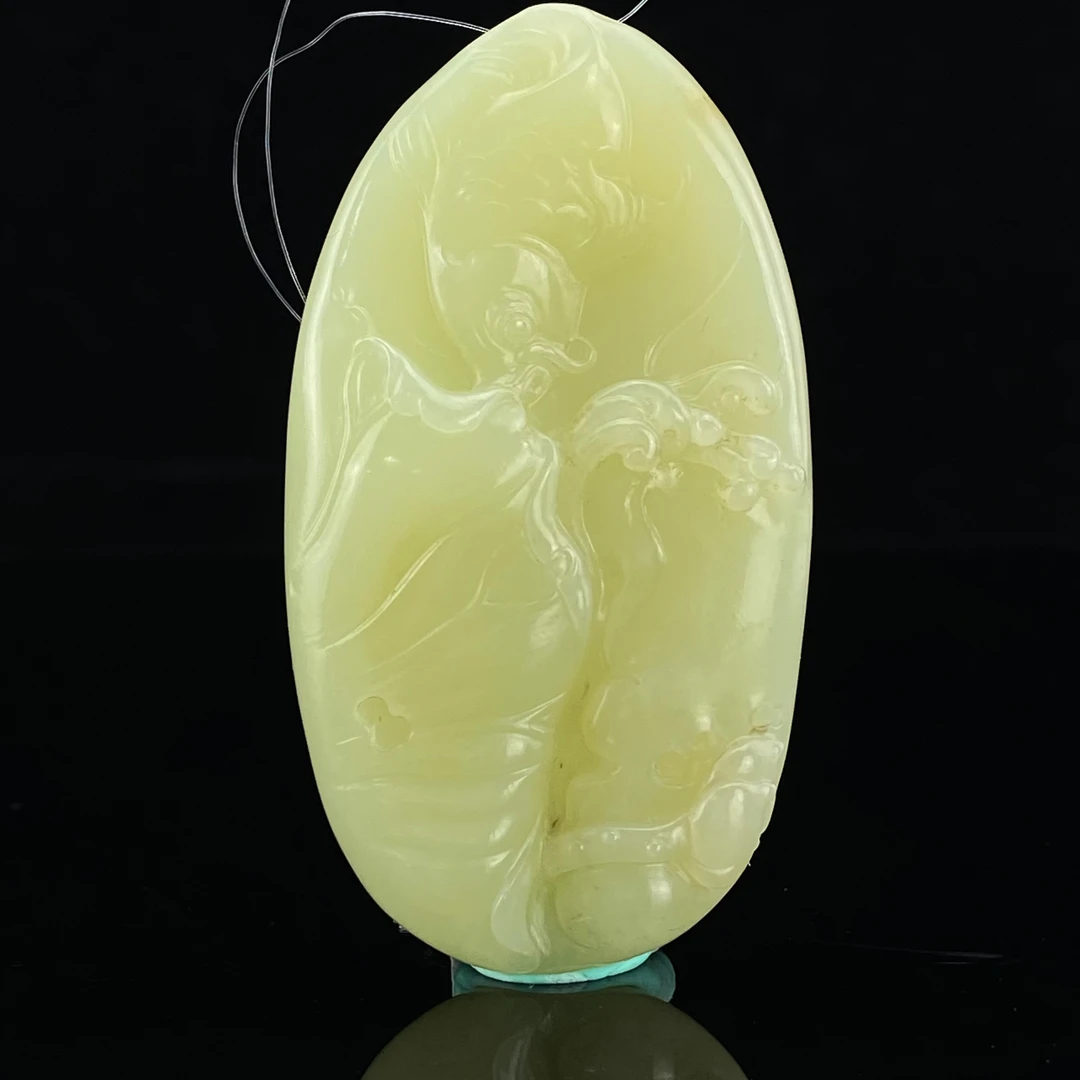 和田玉 连年有余 /朵云轩 CZW1025HC