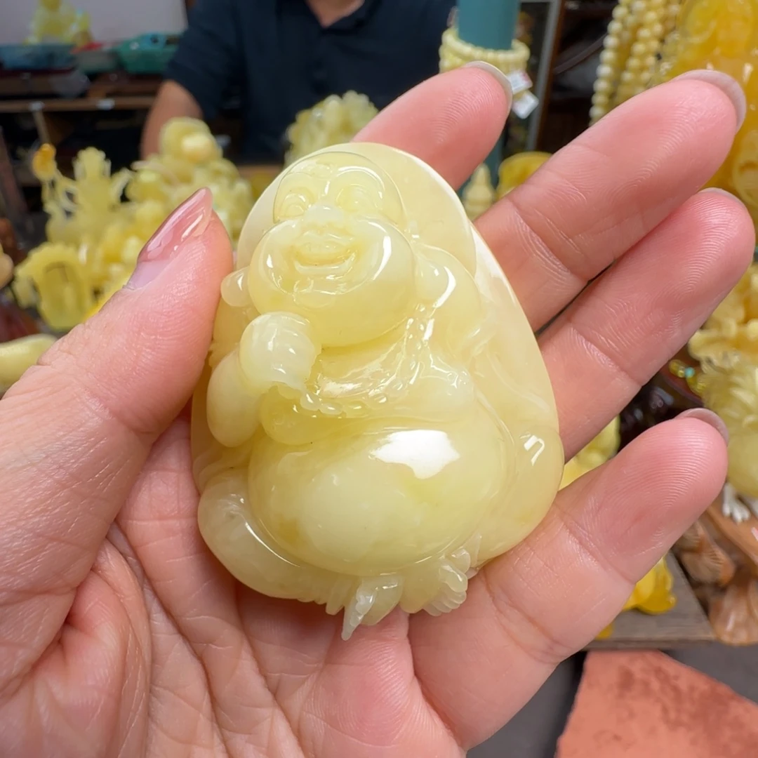 蜜蜡未镶嵌珠宝奇石