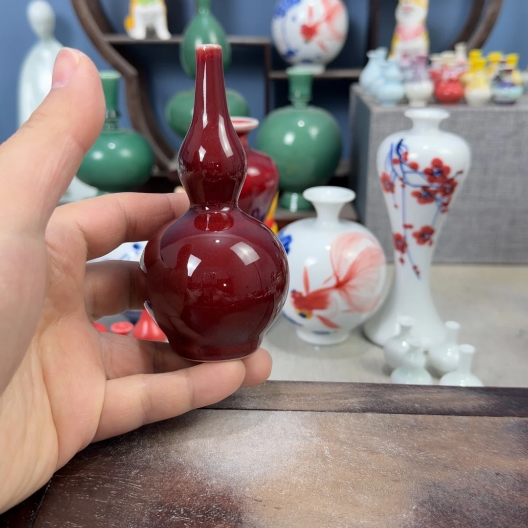 陶瓷手工小花器摆件