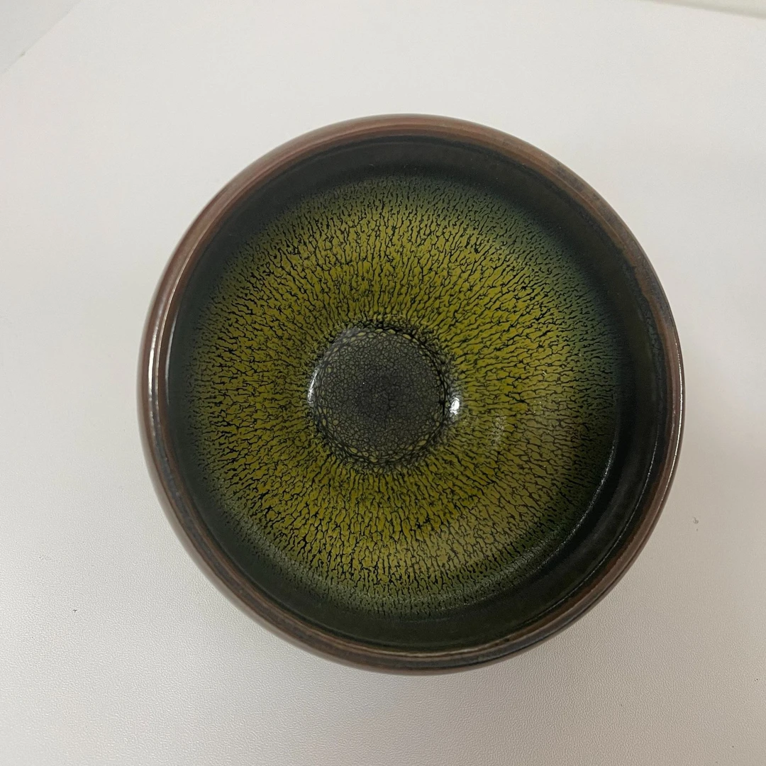 鹧鸪建盏茶杯手工建阳建窑茶盏高档主人杯茶杯天然原矿铁