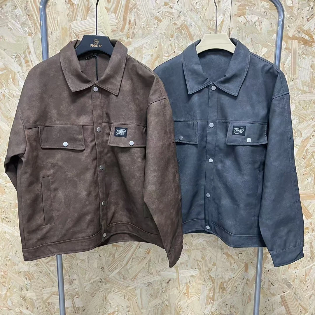 春秋男女同款百搭两色夹克外套D43J01010215