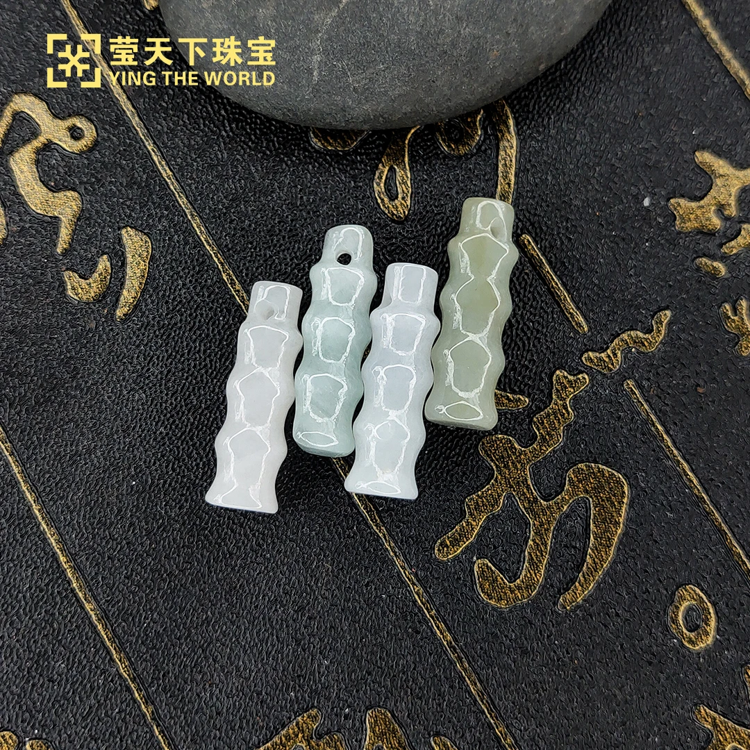 国坤翡翠竹节（天然翡翠多样性发货介意勿拍）