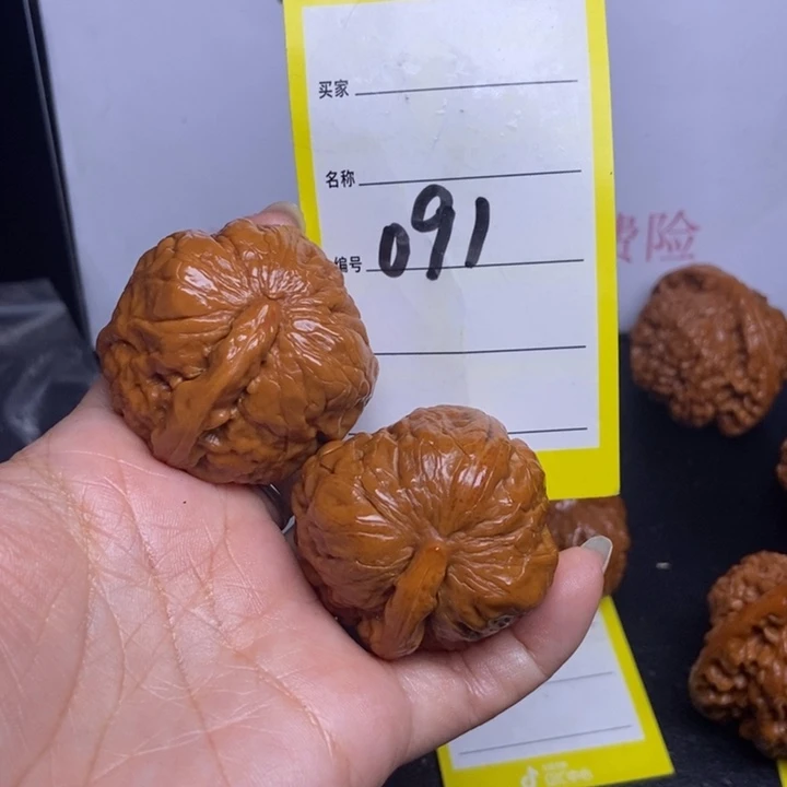 文玩核桃吊坠商091/40一帆风顺反油