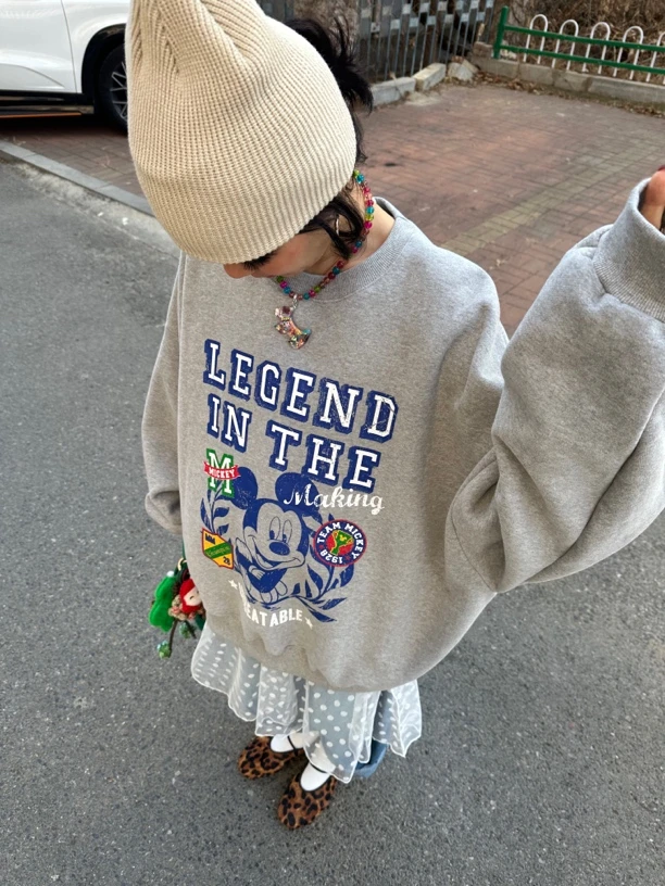 韩国新款大板卡通图卫衣（no退换）