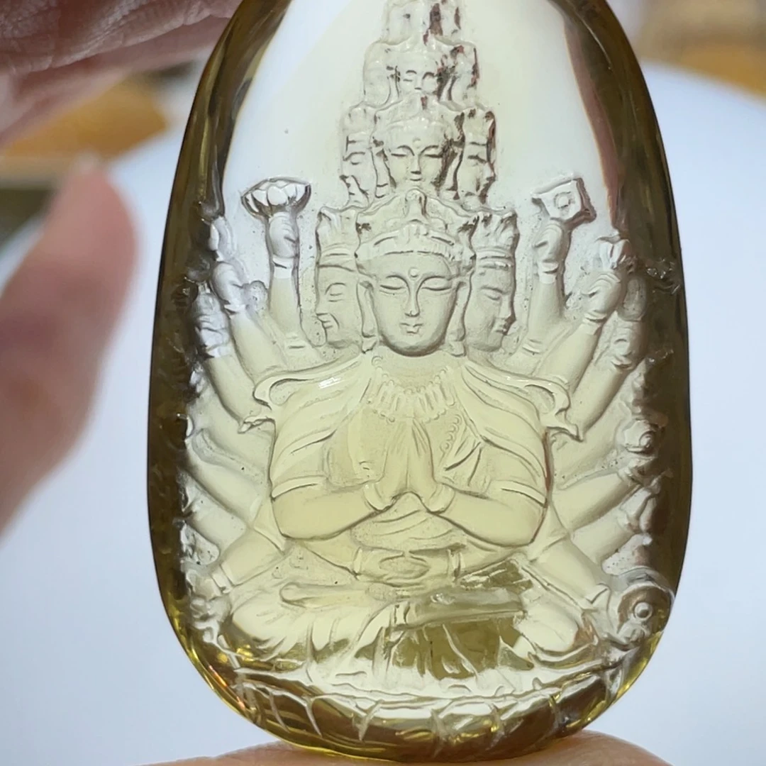 水晶颈饰未镶嵌定制