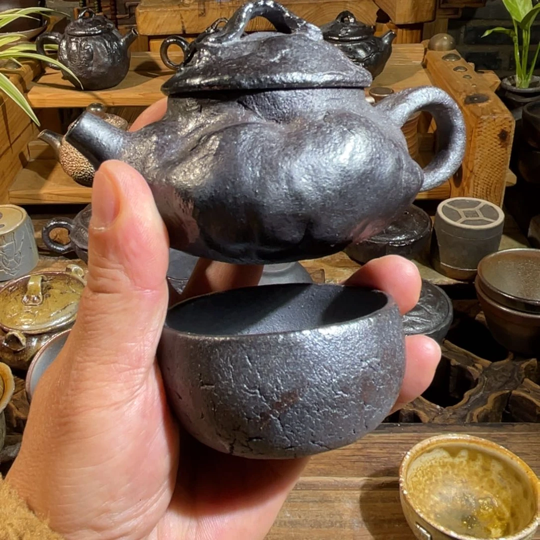 杯*️****云南陶泥柴烧茶具