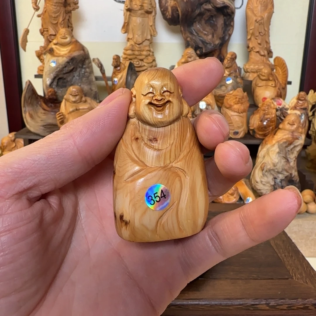 崖柏小木匠艺雕一物一拍