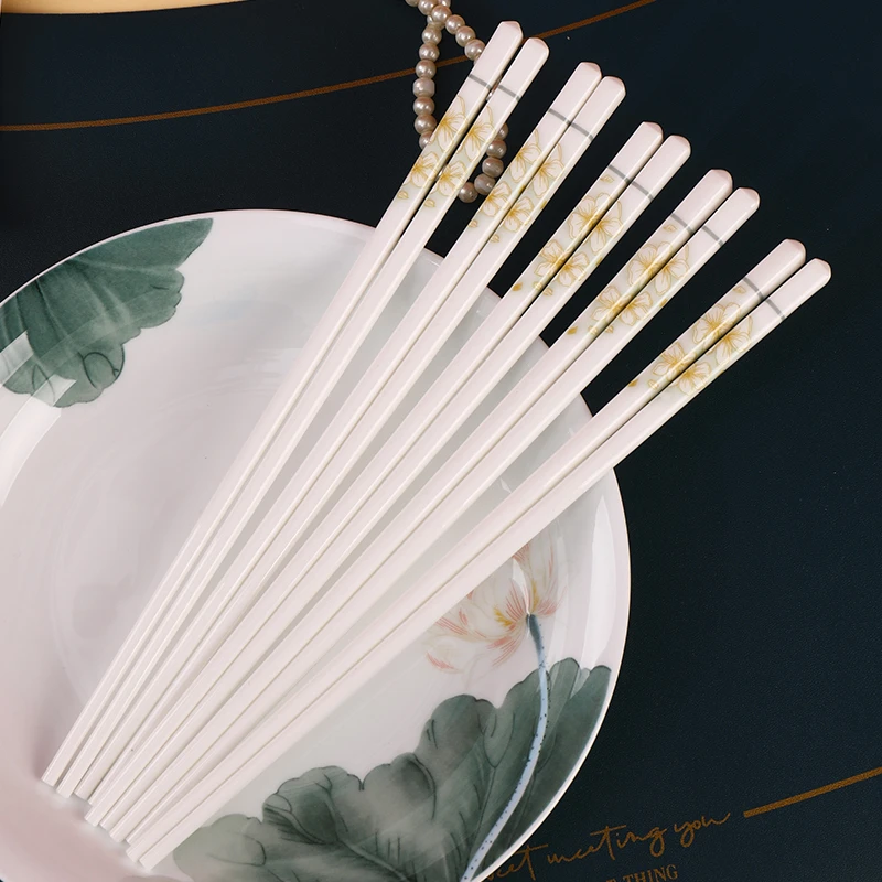 金如意骨瓷筷子10双+饭铲（不带礼盒）有问题免费售后