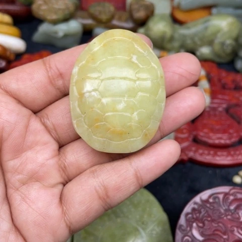 蛇纹石玉颈饰未镶嵌71