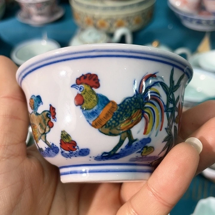 景德镇陶瓷主人杯1344556