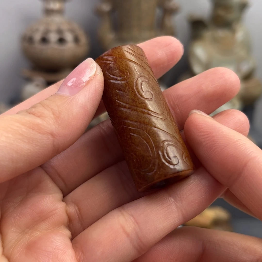 和田玉未镶嵌颈饰鉴古藏珍鉴古藏珍