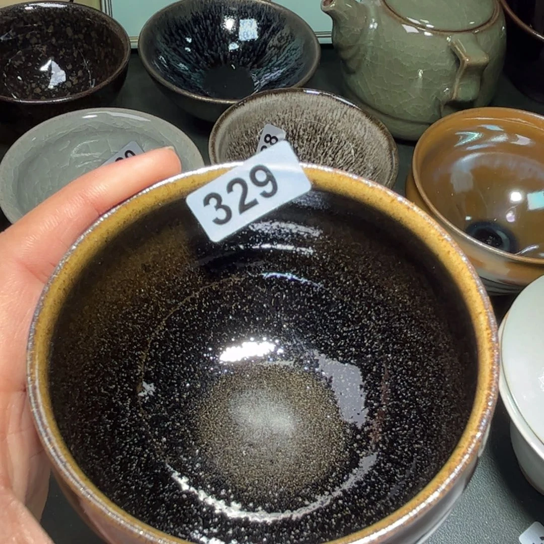 茶盏全手工原矿原釉建盏