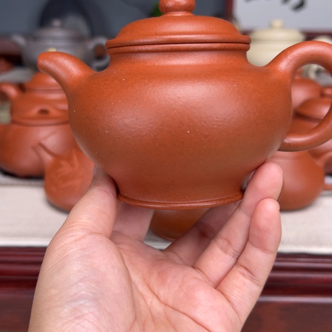 茶壶紫砂宝山红泥300