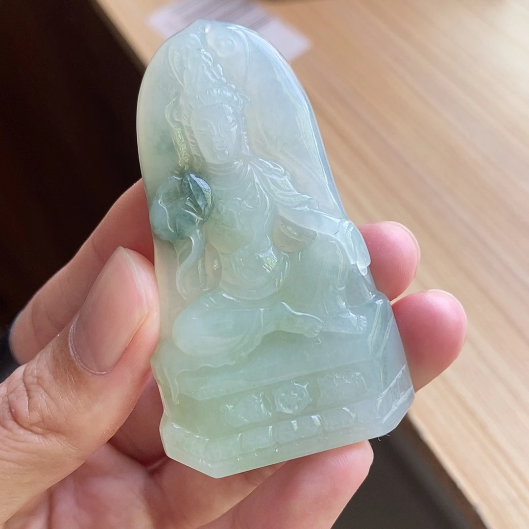 【闪购商品】颈饰未镶嵌翡翠天然缅甸A货翡翠