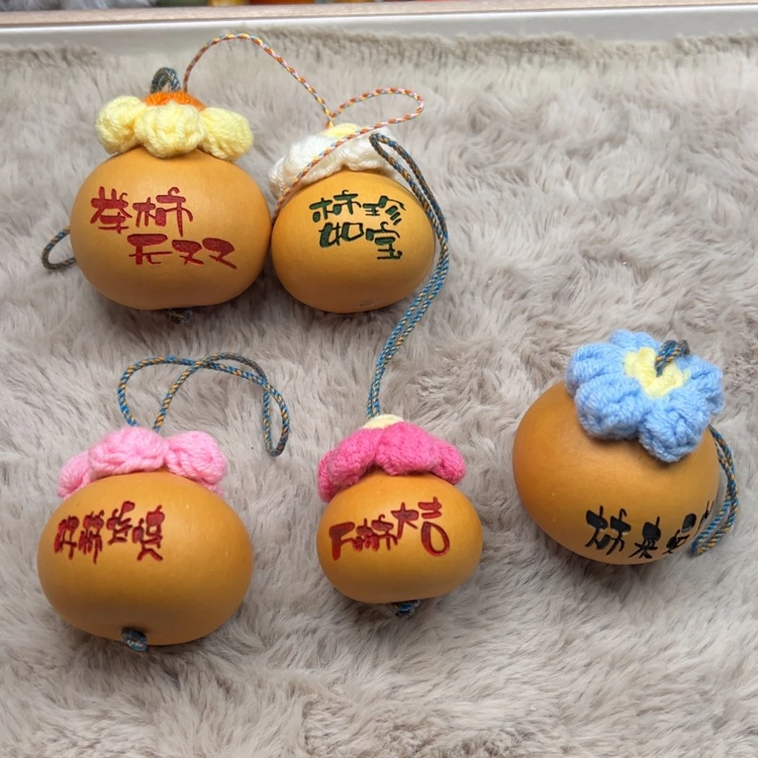 菩提根/象牙果吊坠CP124-2855原皮葫芦通货一串