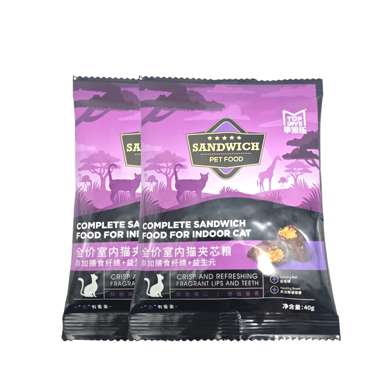 Toplove挚爱乐全价猫粮成猫粮夹心猫粮室内成猫猫粮 体验装