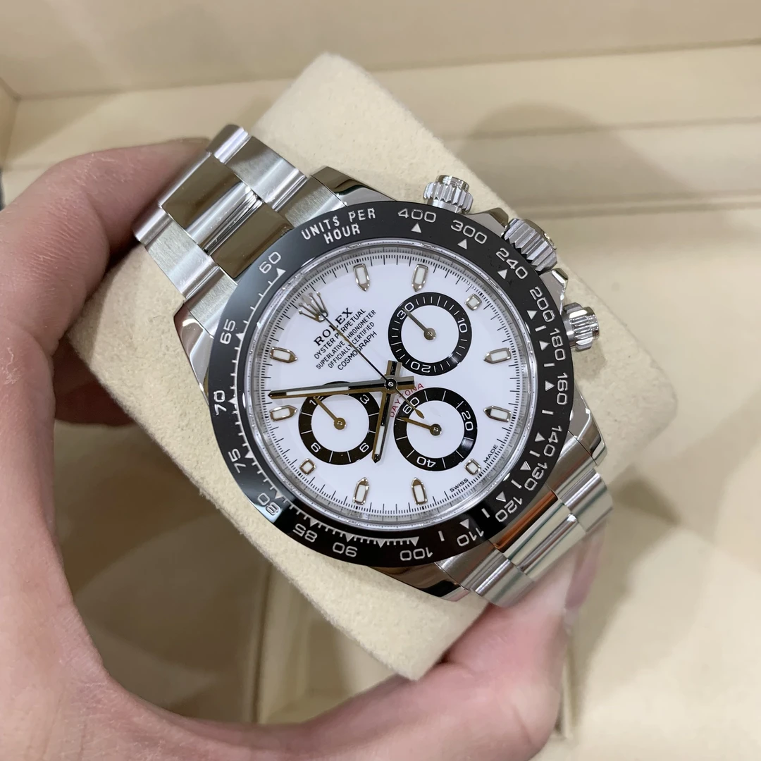 99新 Rolex/劳力士 M116500LN-0001白熊猫 保卡：18年12月27日