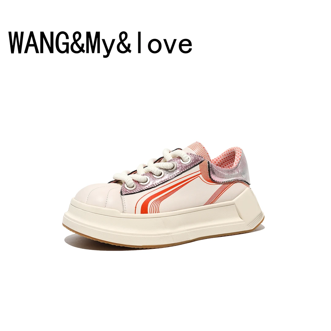 【阿布女鞋●大白】增高5cm百搭潮流休闲鞋503