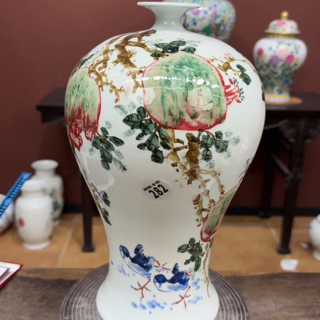 摆件瓷吴义松甄选陶瓷282