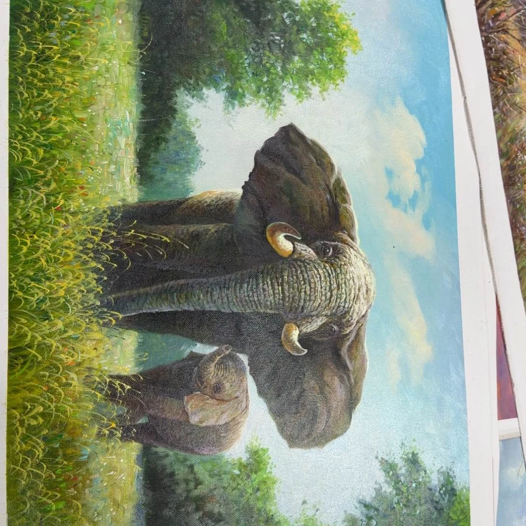 油画你在哪呢你现在干