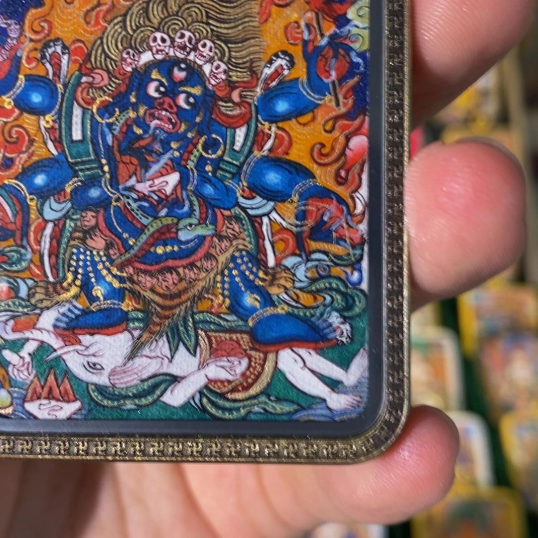 吊坠大****星大黑天纯手绘