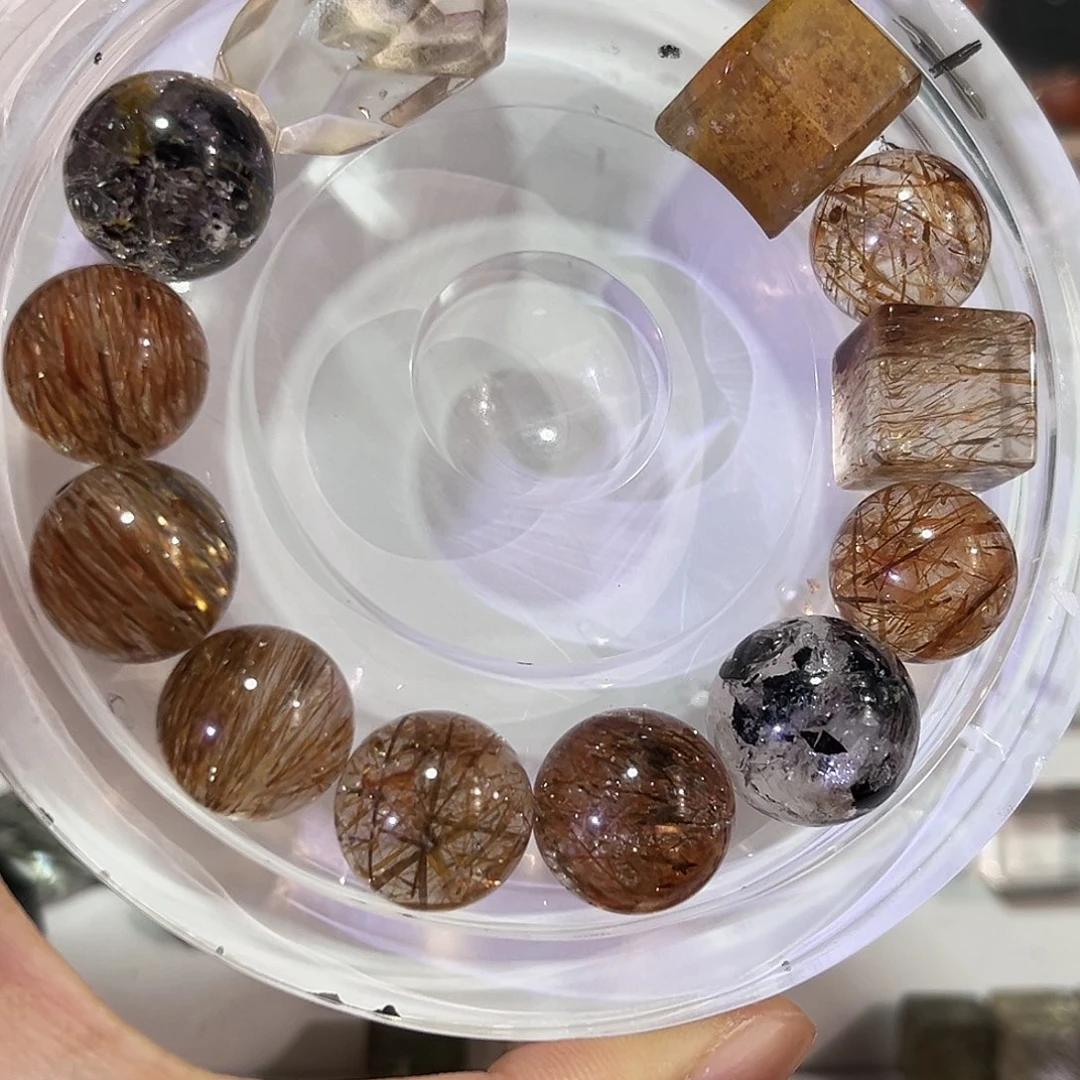 水晶水晶未镶嵌l****e30打孔不退不换