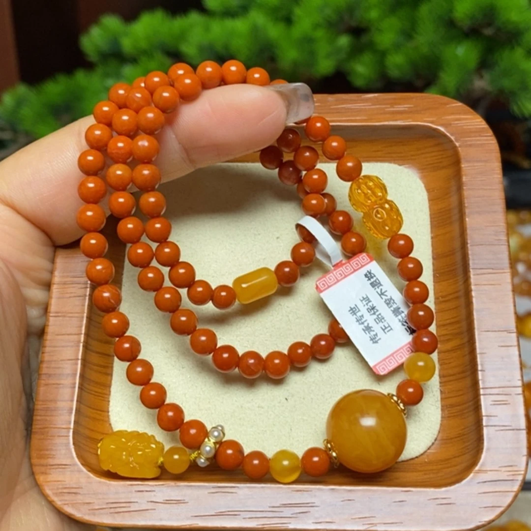 【闪购商品】手链蜜蜡未镶嵌手串