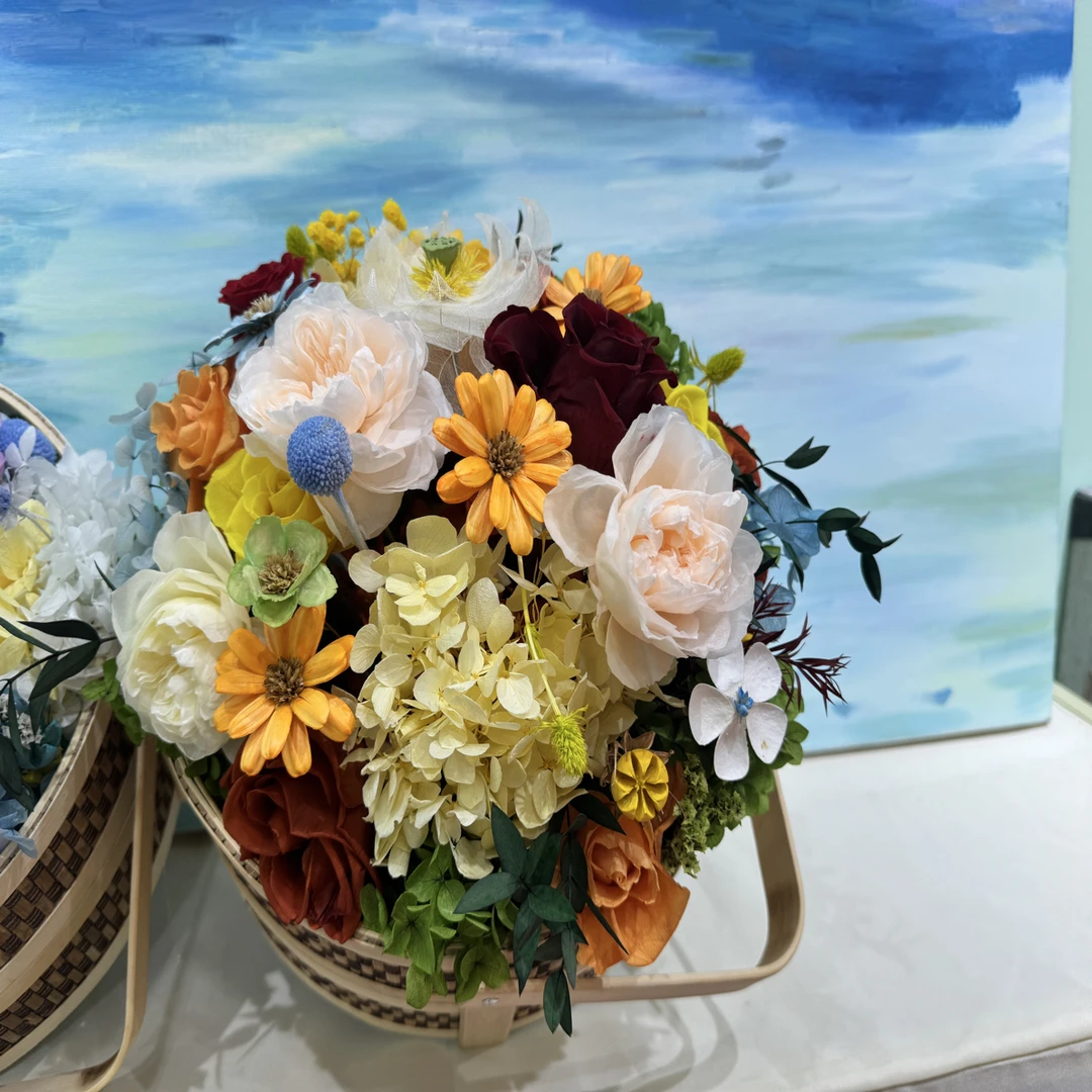 定制款永生花个性礼盒