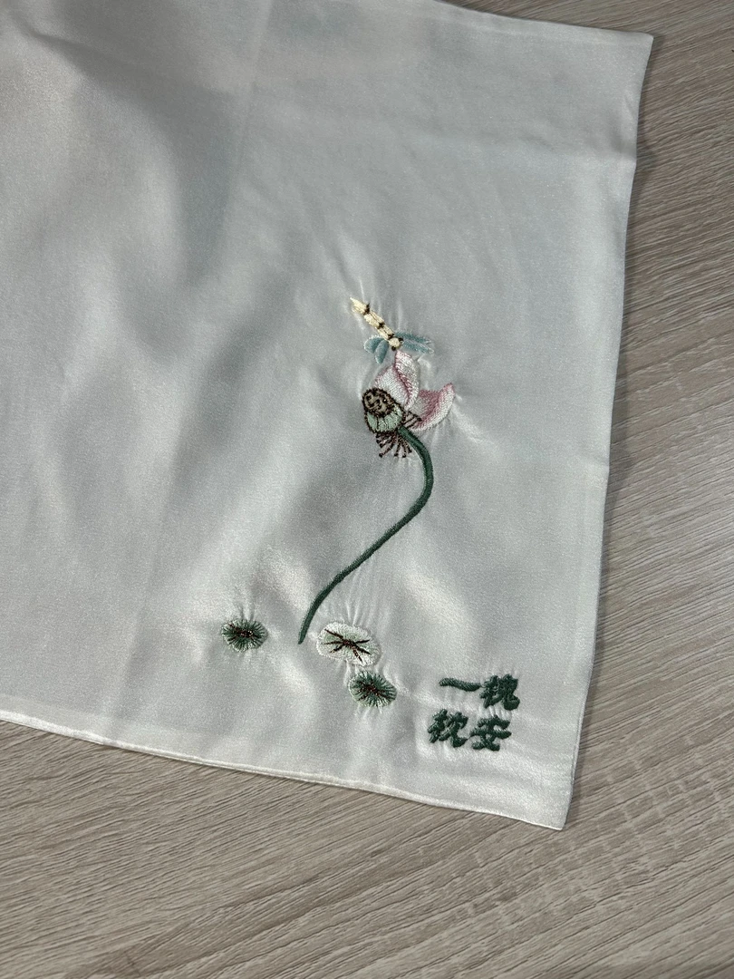 一枕槐安·【手帕】百搭真丝手帕新中式原创设计国风汉服时尚