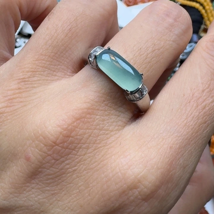 翡翠未镶嵌项链翡翠